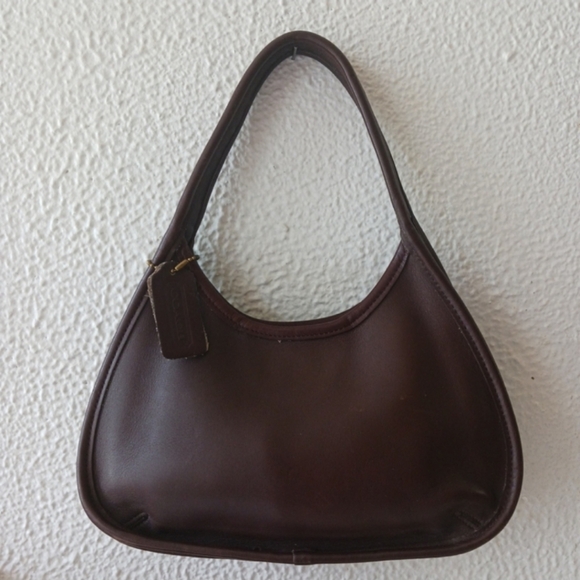 COACH 9027 brown Leather Shoulder Bag - Picture 6 of 14